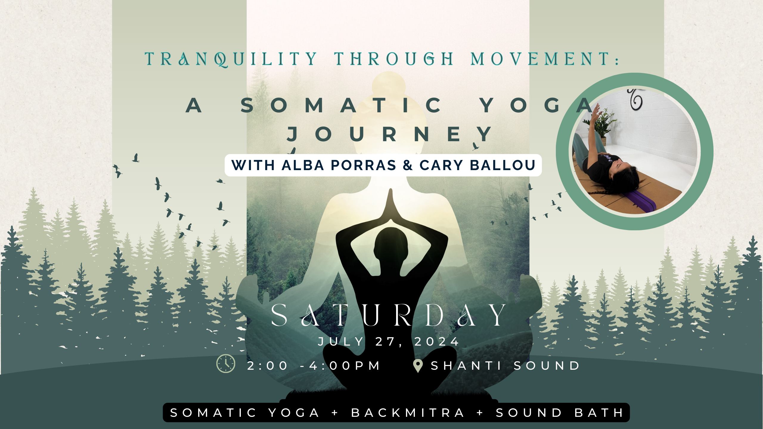 Featured image for “Tranquility Through Movement: A Somatic Yoga Journey”
