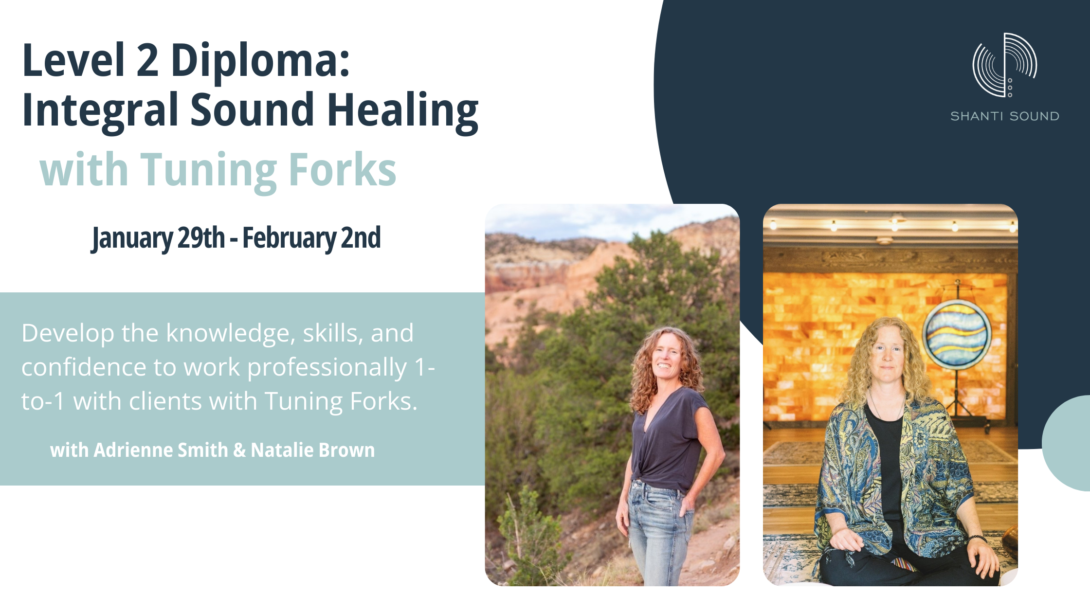 Featured image for “Sound Healing Academy Brings Level 2: Integral Sound Healing with Tuning Forks to Shanti Sound”